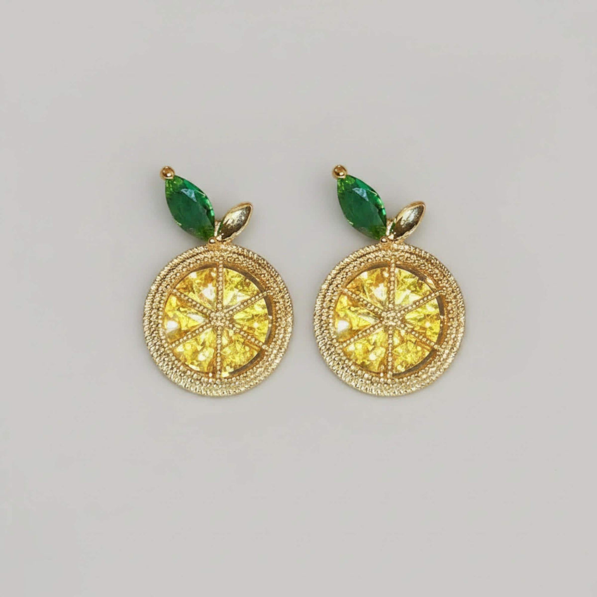 Lemon Stud Earrings