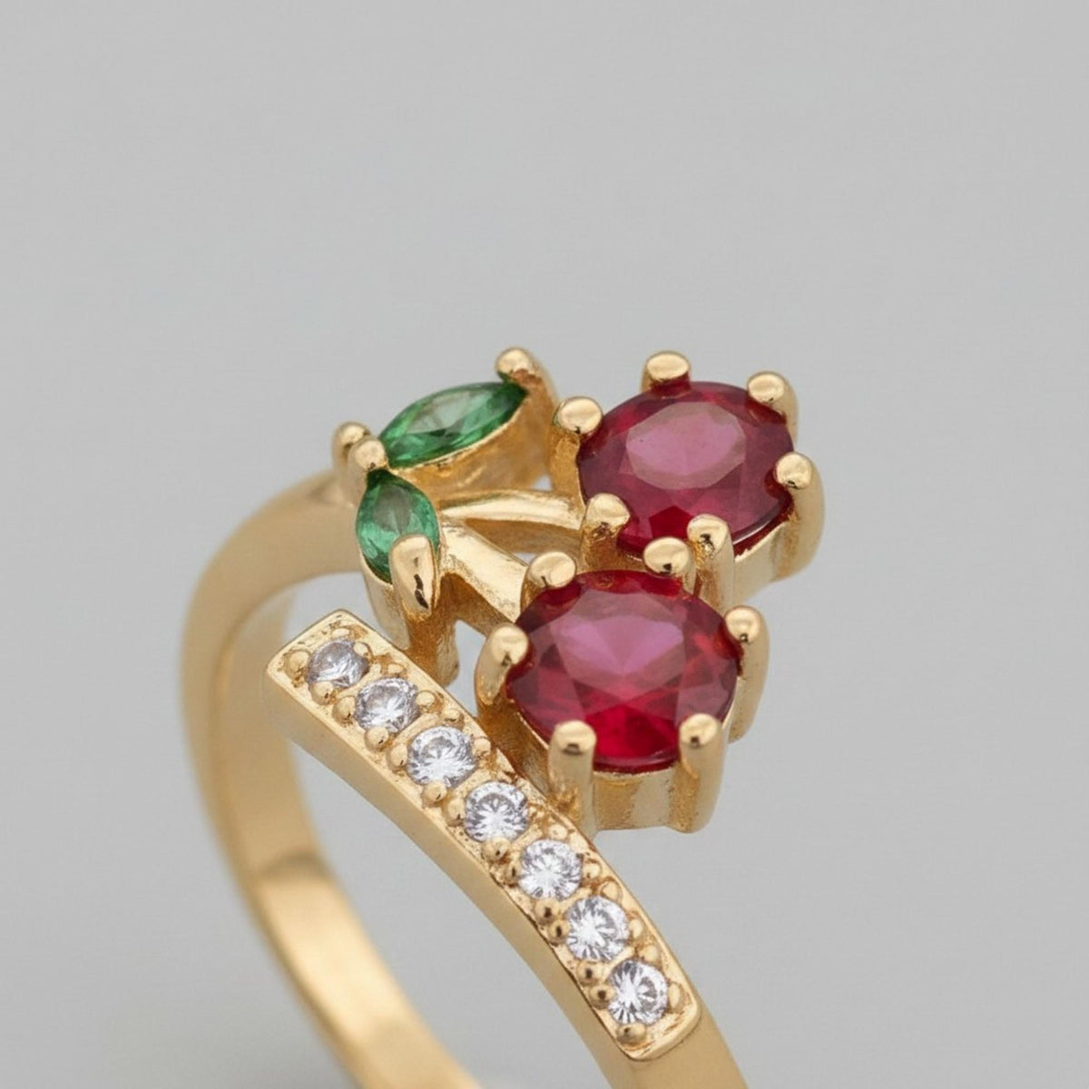 Cherry Gold Ring
