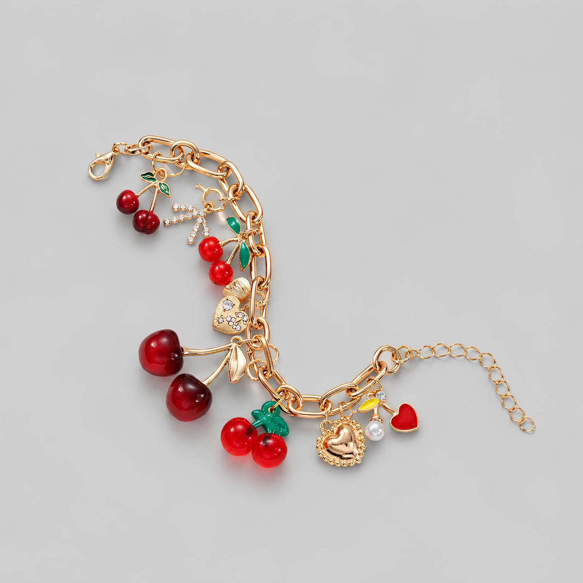 Cherry Charm Bracelet