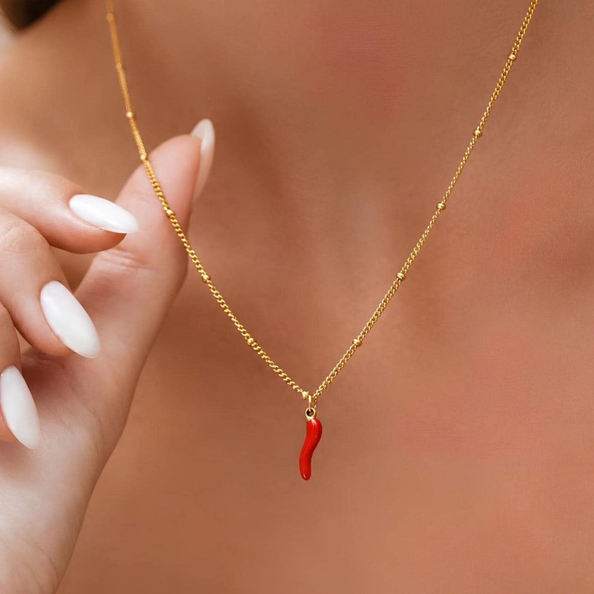 Red Chili Pepper Necklace