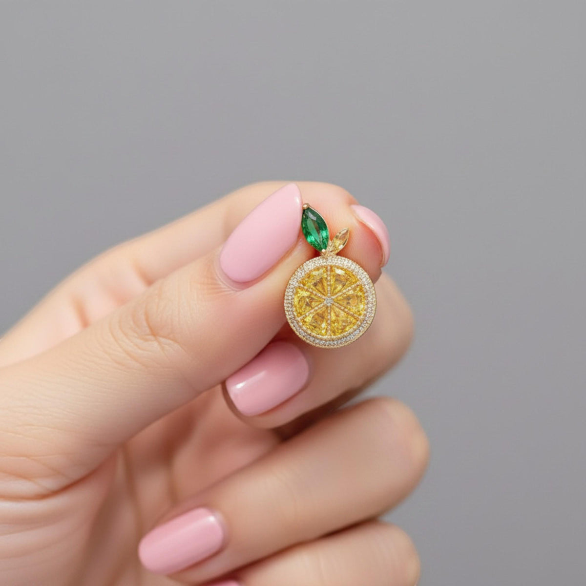 Lemon Stud Earrings