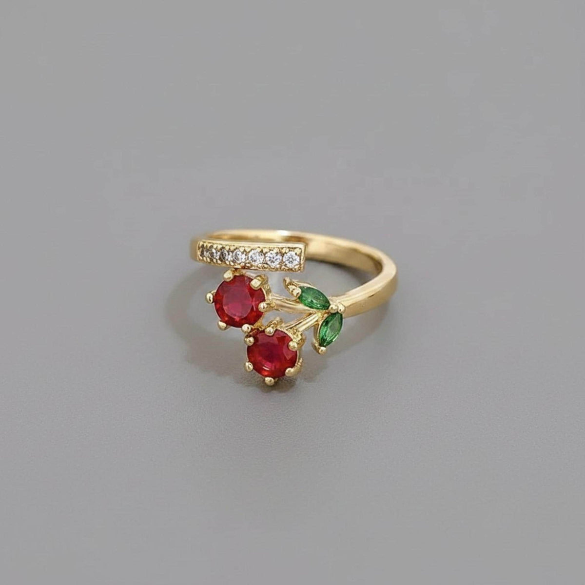Cherry Gold Ring