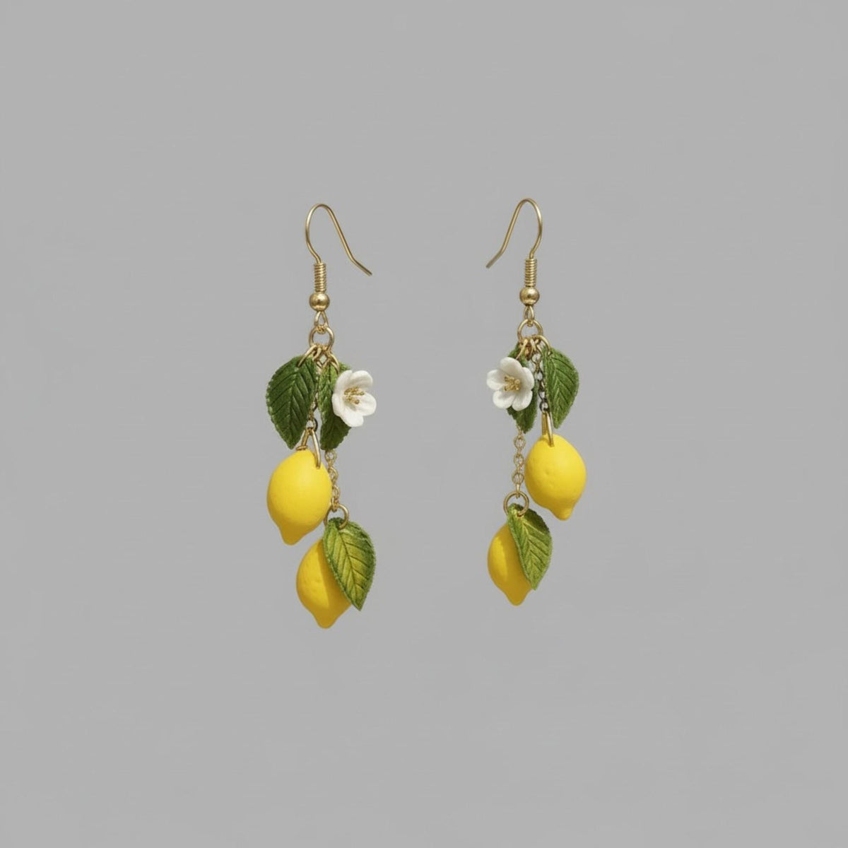 Lemon Dangle Earrings