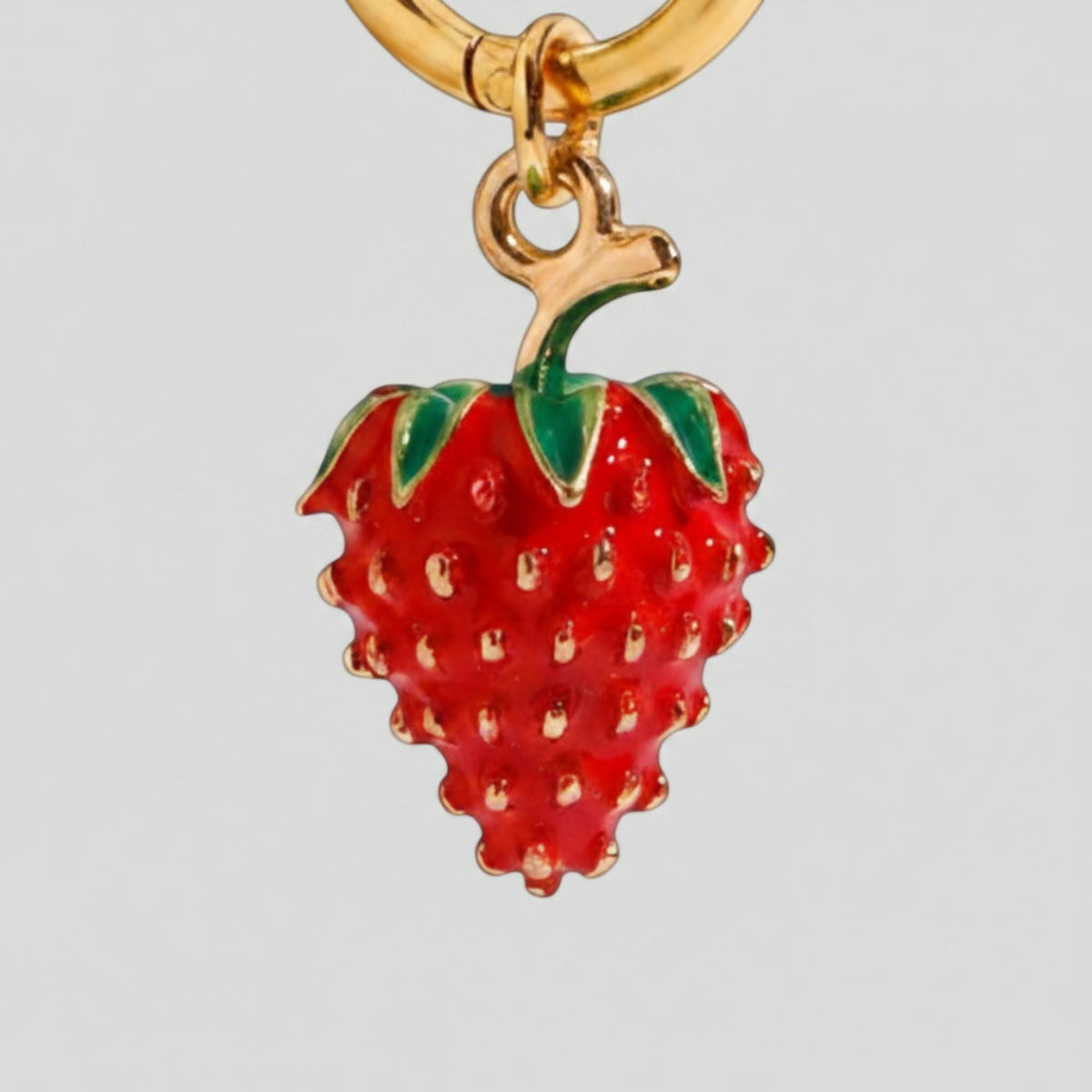 Strawberry Drop Earrings