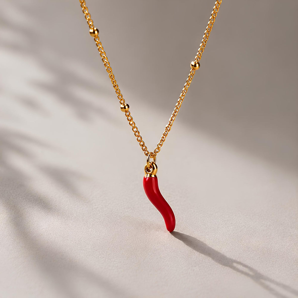 Red Chili Pepper Necklace