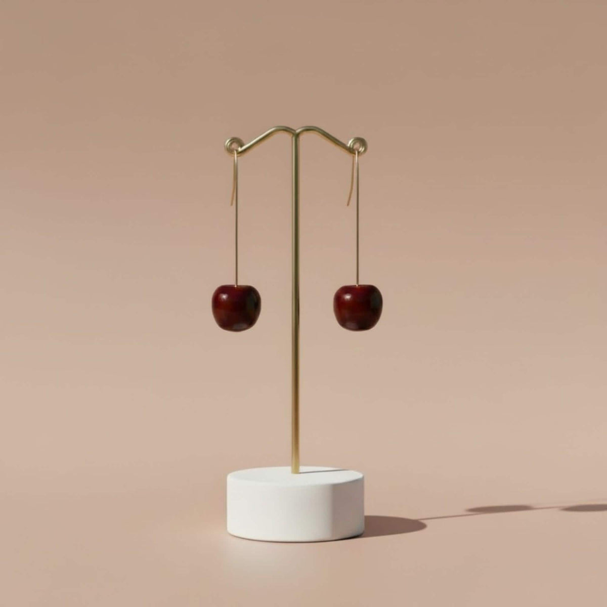 Cherry Drop Earrings