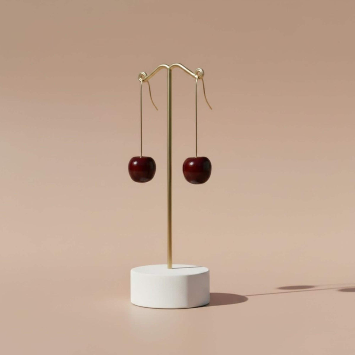 Cherry Drop Earrings
