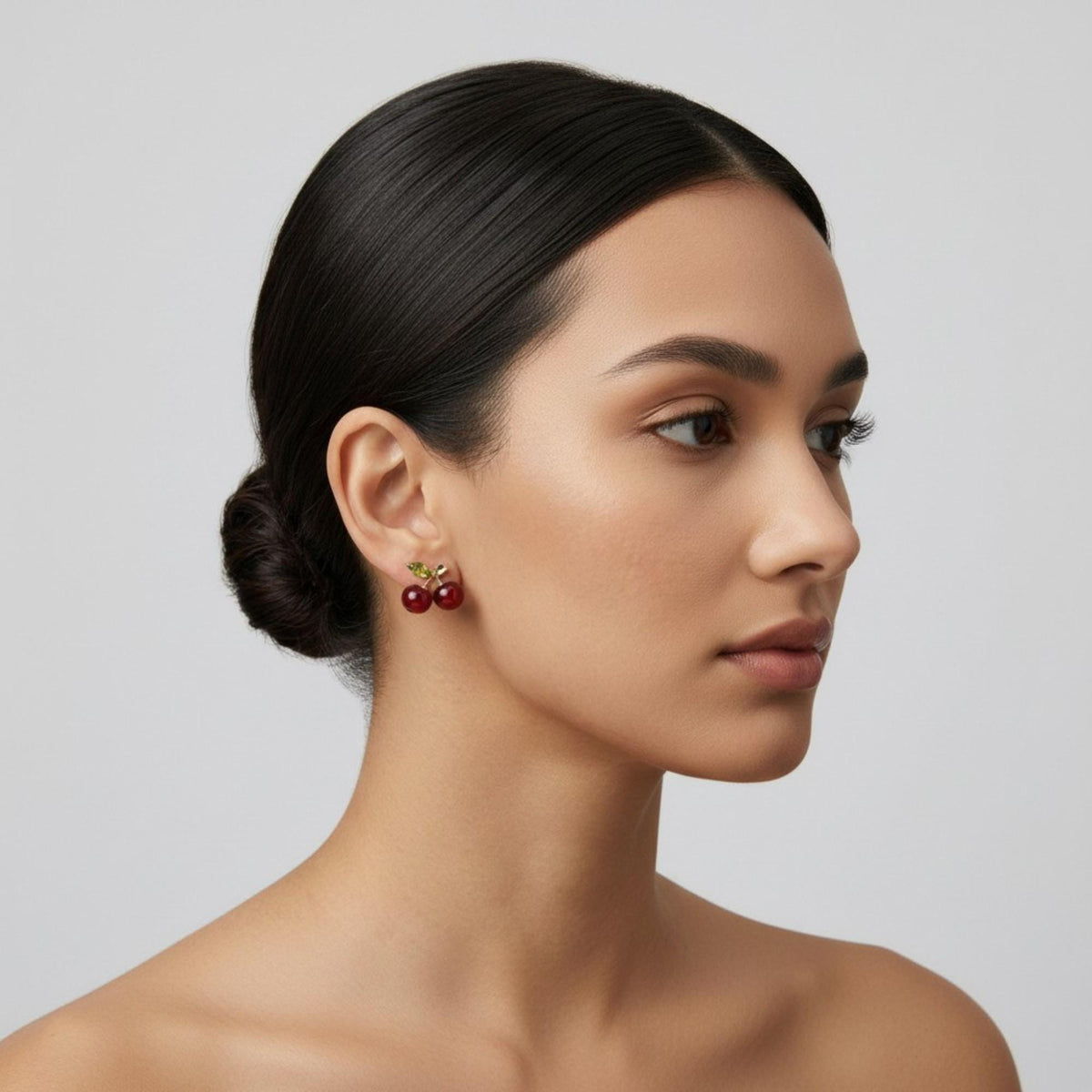 Cherry Stud Earrings