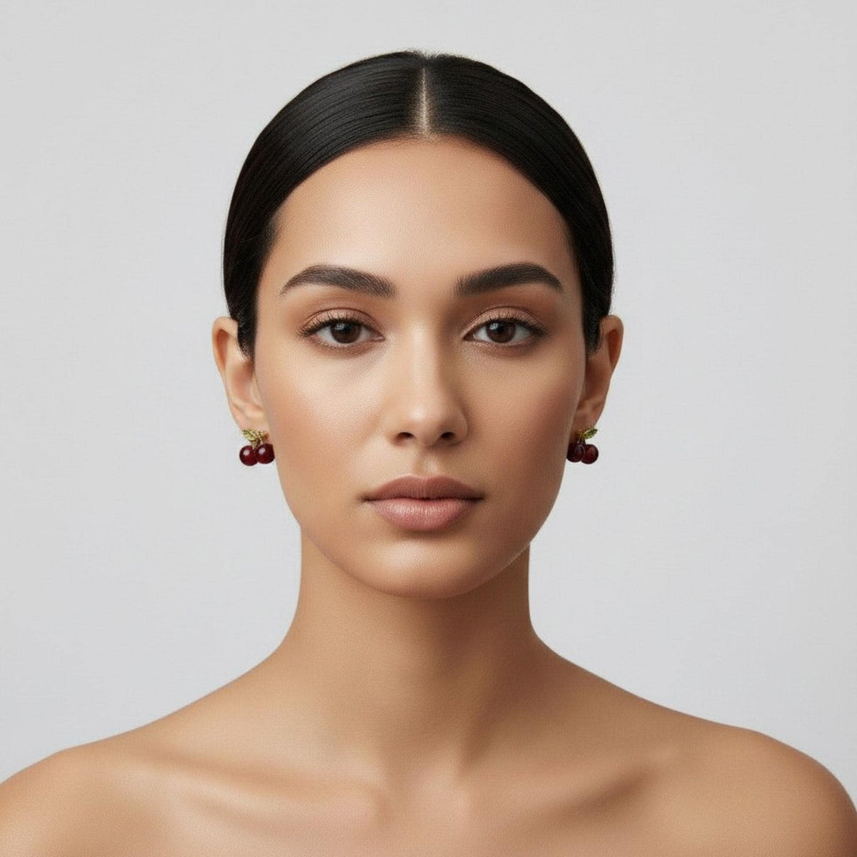 Cherry Stud Earrings